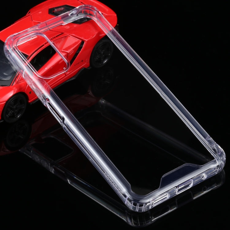 For Xiaomi Redmi Note 10 5G Four-corner Shockproof Transparent TPU + PC Protective Case, For Xiaomi Redmi Note 10 5G