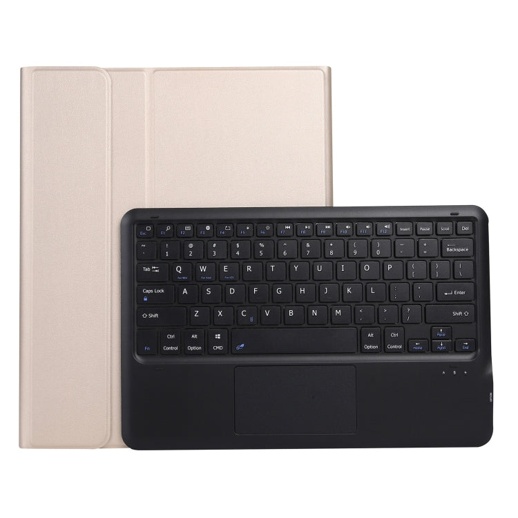 A970B-A Splittable Bluetooth Keyboard Leather Tablet Case for Samsung Galaxy Tab S7 FE T730 T736  & S7+ T970 T975, with Touchpad & Pen Slot & & Holder