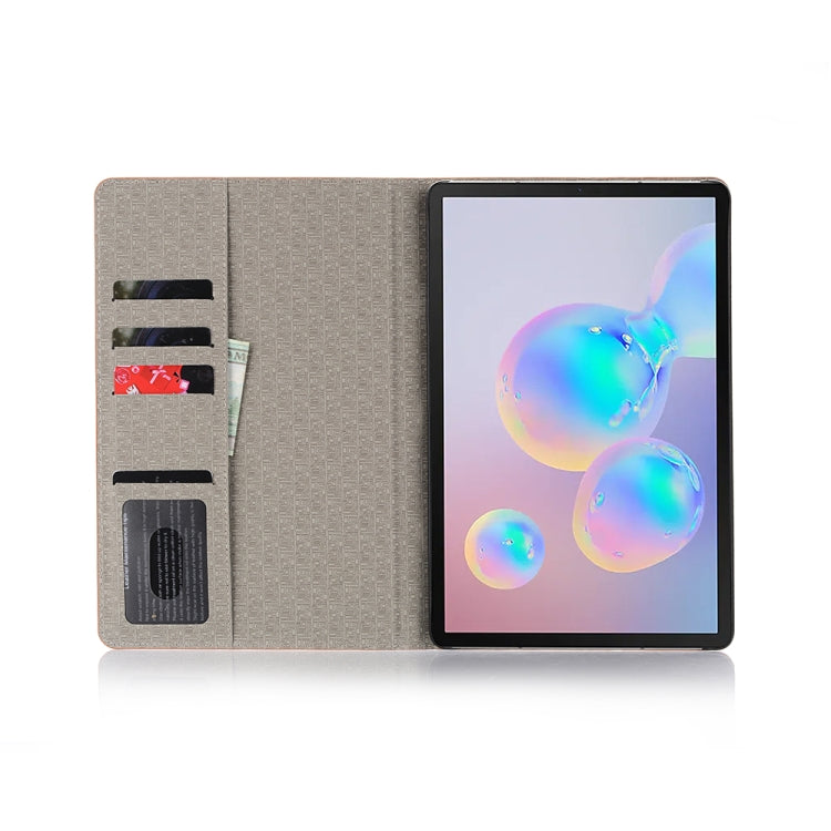 For Galaxy Tab S6 T860 / T865 Map Texture Horizontal Flip Leather Case with Holder & Card Slots & Wallet, Random Texture Delivery