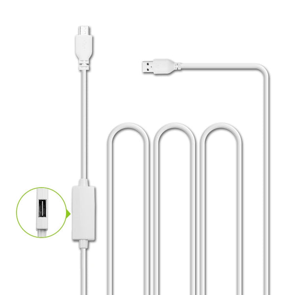OTG-Y-02 USB 2.0 Male to Micro USB Male + USB Female OTG Charging Data Cable for Android Phones / Tablets with OTG Function, Length: 1.1m