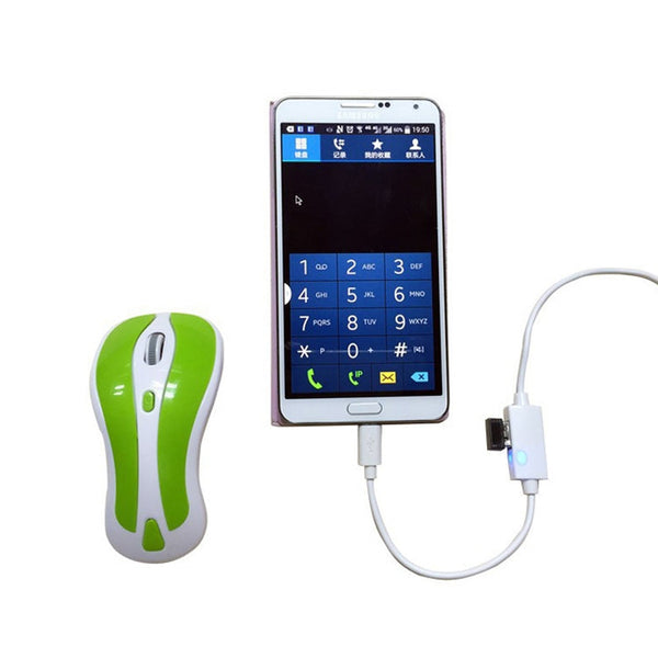 OTG-Y-02 USB 2.0 Male to Micro USB Male + USB Female OTG Charging Data Cable for Android Phones / Tablets with OTG Function, Length: 1.1m