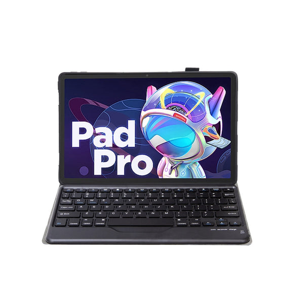 AM20-B Lambskin Texture Ultra-thin Bluetooth Keyboard Leather Tablet Case For Lenovo Xiaoxin Pad 2022 10.6 inch/Tab M10 Plus 10.6 3rd Gen 2022