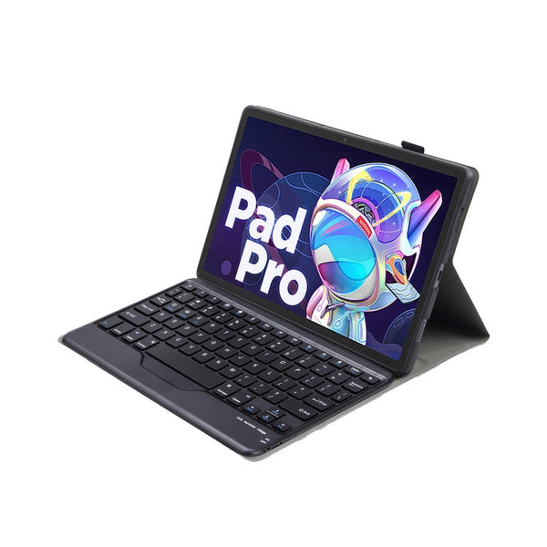 AM20-B Lambskin Texture Ultra-thin Bluetooth Keyboard Leather Tablet Case For Lenovo Xiaoxin Pad 2022 10.6 inch/Tab M10 Plus 10.6 3rd Gen 2022