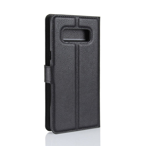For Galaxy Note 8 Litchi Texture Horizontal Flip Leather Case with Holder & Card Slots & Wallet