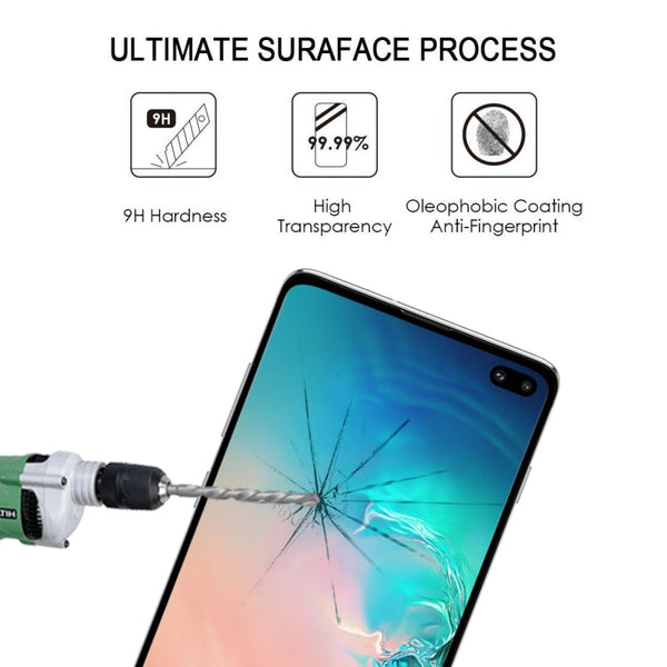 9H 2.5D Premium Curved Screen Crystal Tempered Glass Film for Galaxy S10 Plus