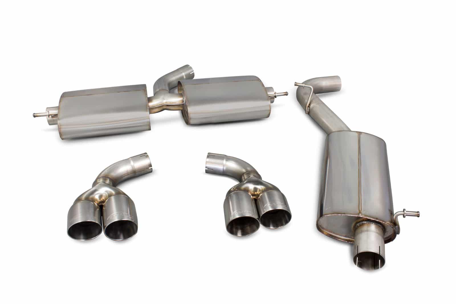 Scorpion Audi TT MK2 3.2 V6 & TT S MK2 (2006-2014) Cat-Back System