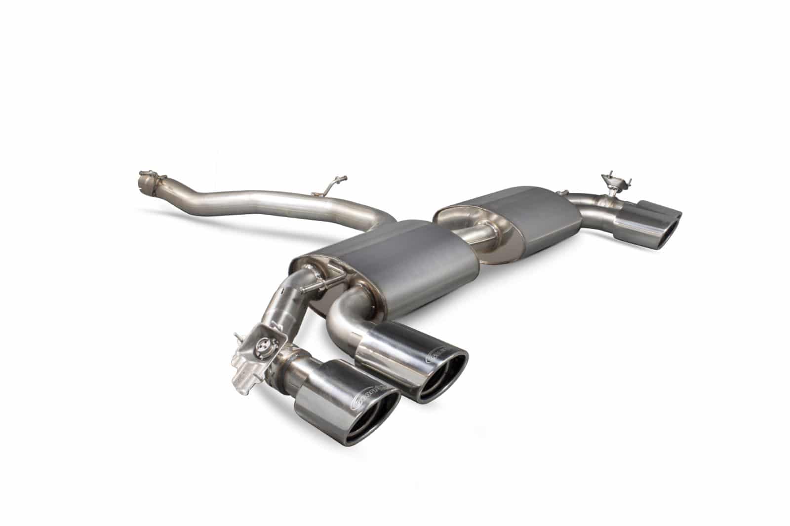 Scorpion Audi TT S MK3 (2014-16) Cat-Back Exhaust with Valves (Non-GPF Model Only)