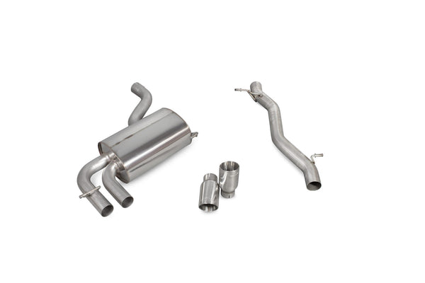 Scorpion Audi S3 8P (2006-2012) Non-Resonated Cat-Back System