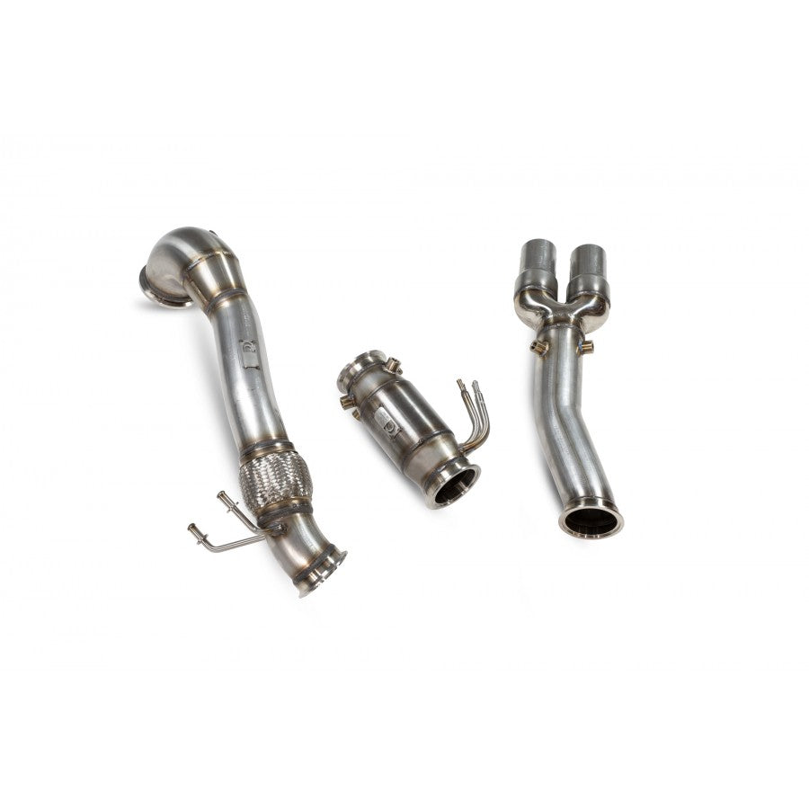 Scorpion Audi RS3 8V Sportback & Saloon/TT RS MK3 (19-21) Downpipe Decat/Sports Cat