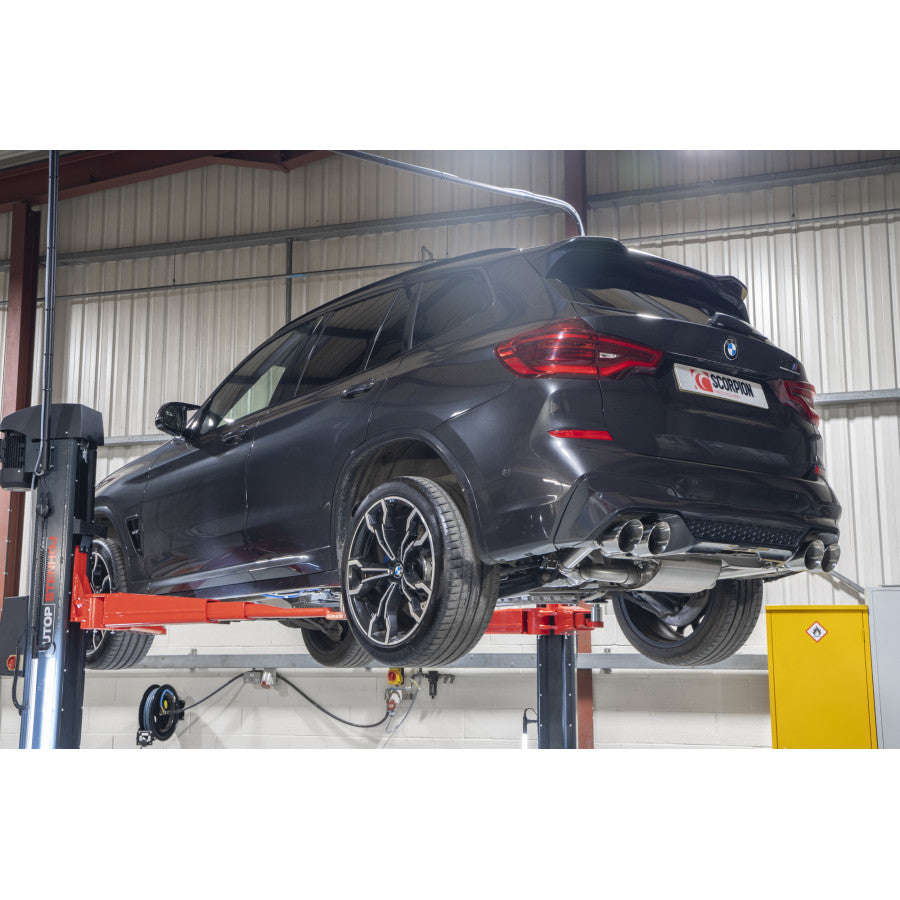 BMW X3M Scorpion Half System
