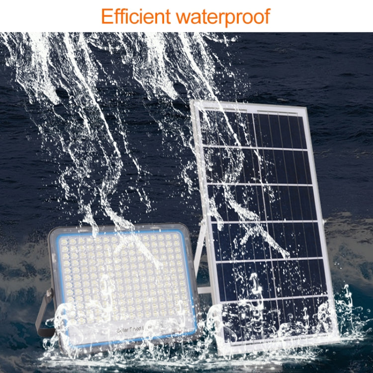 300W SMD 2835 216 LEDs Solar Powered Timing LED Flood Light with Remote Control