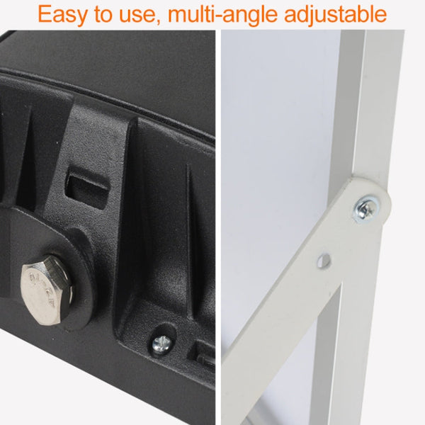 300W SMD 2835 216 LEDs Solar Powered Timing LED Flood Light with Remote Control