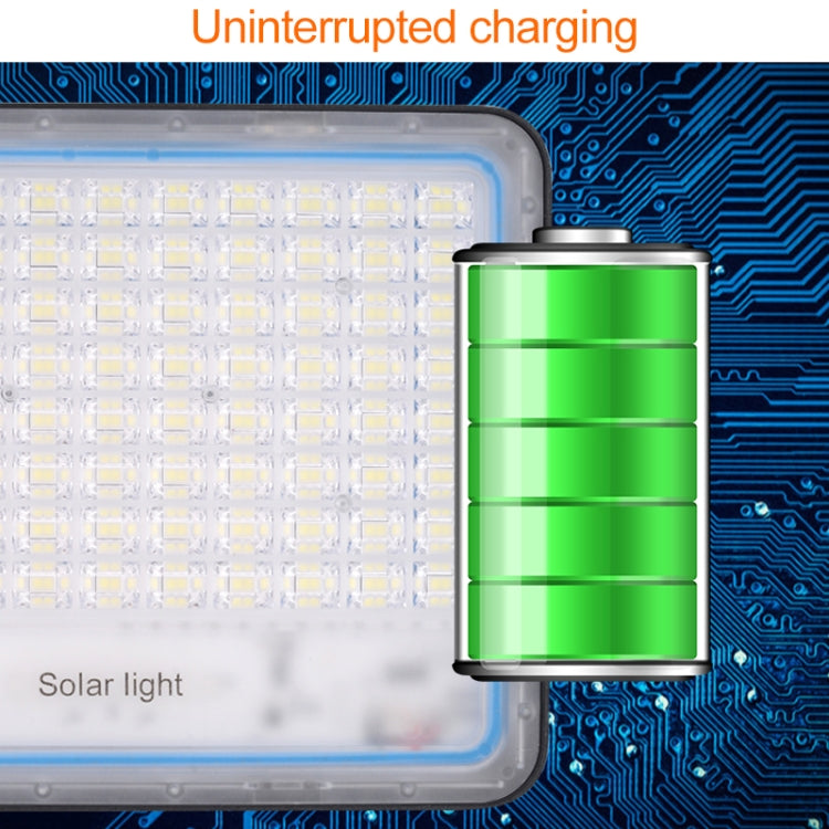 300W SMD 2835 216 LEDs Solar Powered Timing LED Flood Light with Remote Control