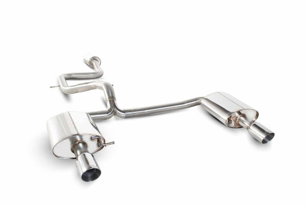 Scorpion Ford Mondeo 2.5L Turbo Hatchback (2007-11) Resonated Cat-back Exhaust – SFD070