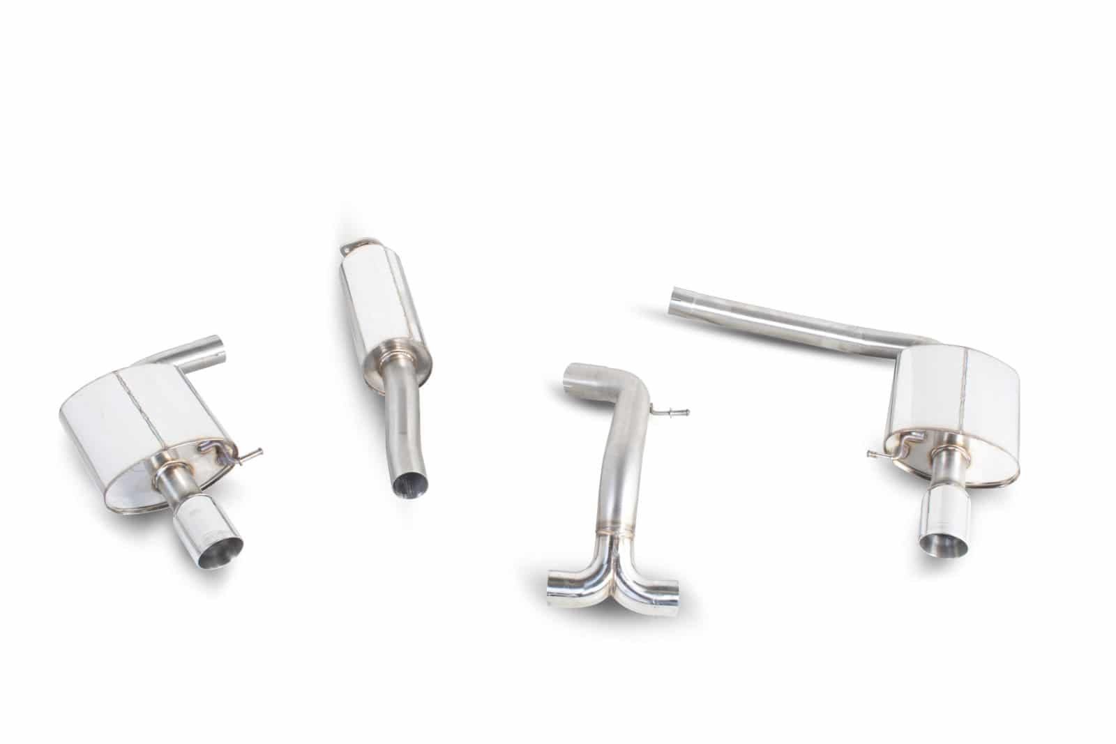 Scorpion Ford Mondeo 2.5L Turbo Hatchback (2007-11) Resonated Cat-back Exhaust – SFD070