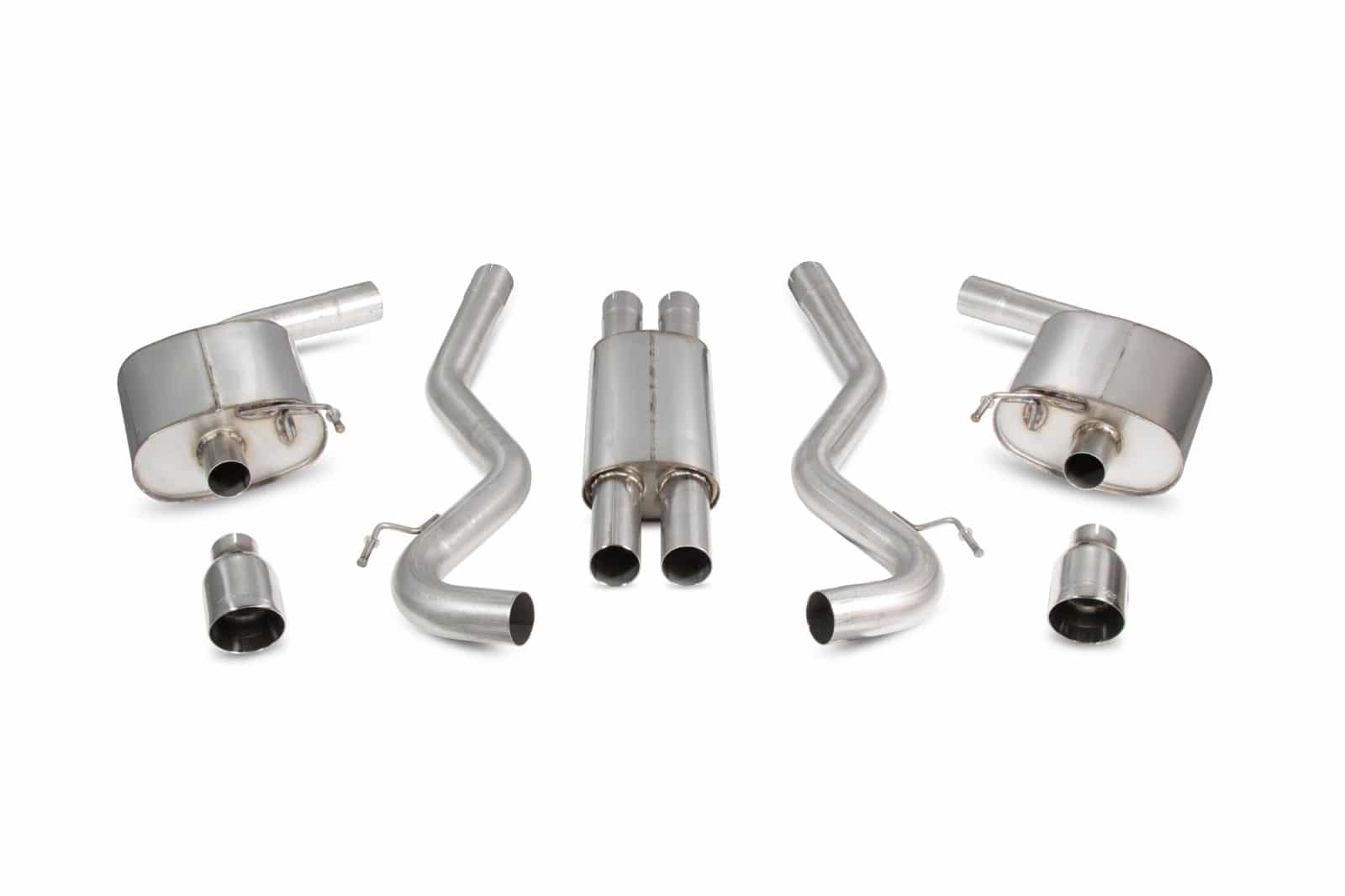 Scorpion Ford Mustang 5.0L V8 GT (2015-16) Cat-Back Exhaust (Non-GPF Model Only)