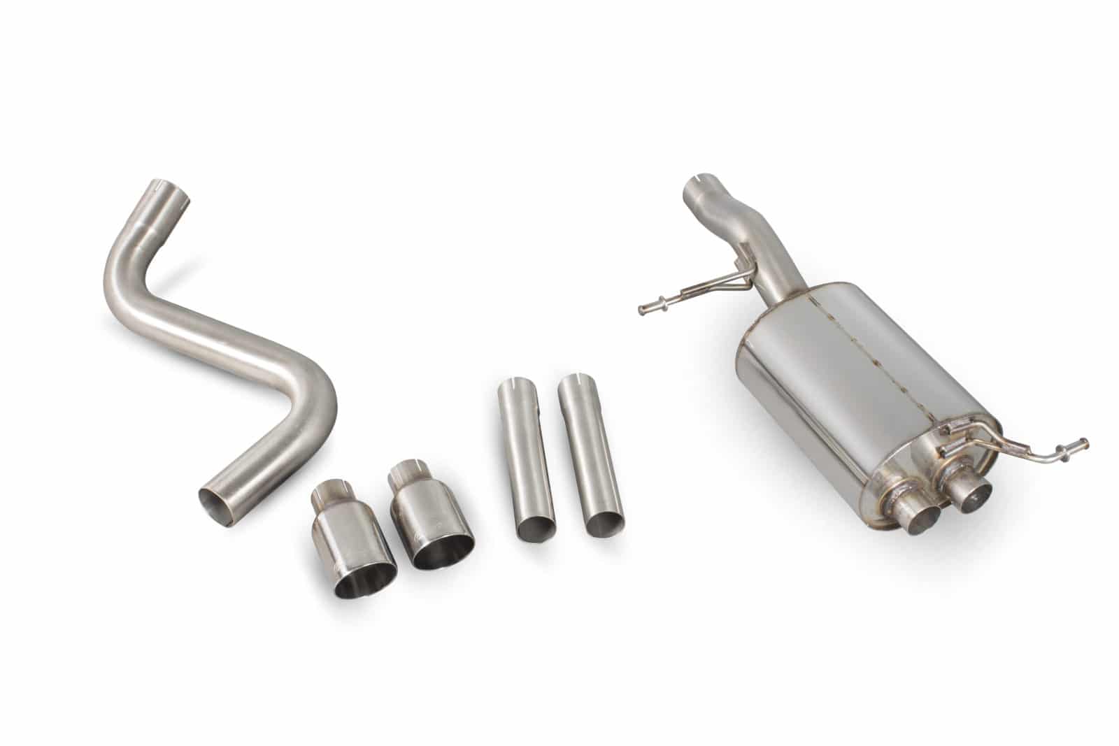 Scorpion Ford Fiesta 1.0L EcoBoost (2013-16) Rear Silencer Only