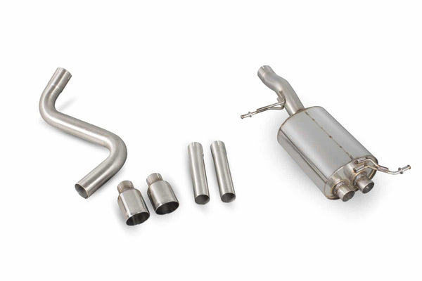 Scorpion Ford Fiesta 1.0L EcoBoost (2013-16) Rear Silencer Only
