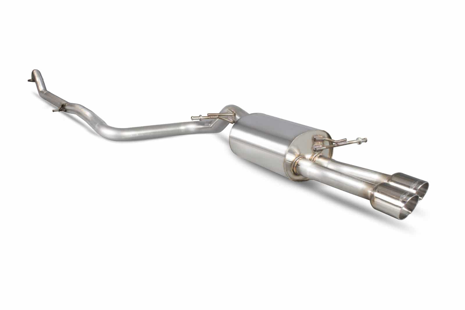 Scorpion Ford Fiesta MK7 1.0L EcoBoost  Non-Resonated Cat-Back Exhaust