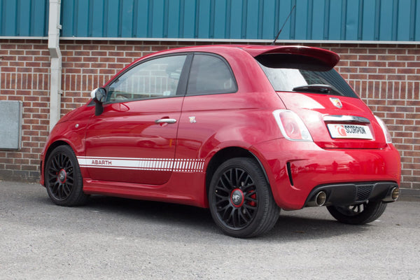 Scorpion Fiat 500 Abarth (2008-15) Non-Resonated Cat-Back Exhaust