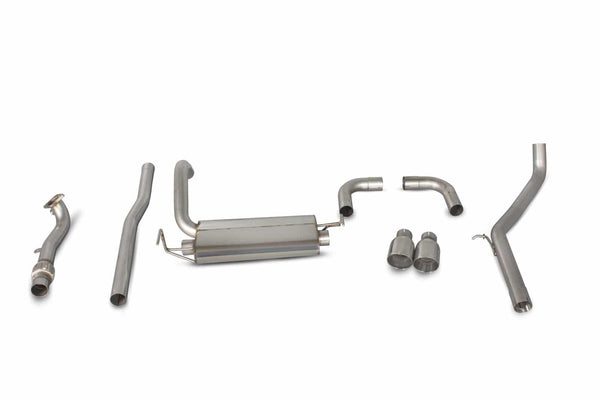 Scorpion Fiat 500 Abarth (2008-15) Non-Resonated Cat-Back Exhaust