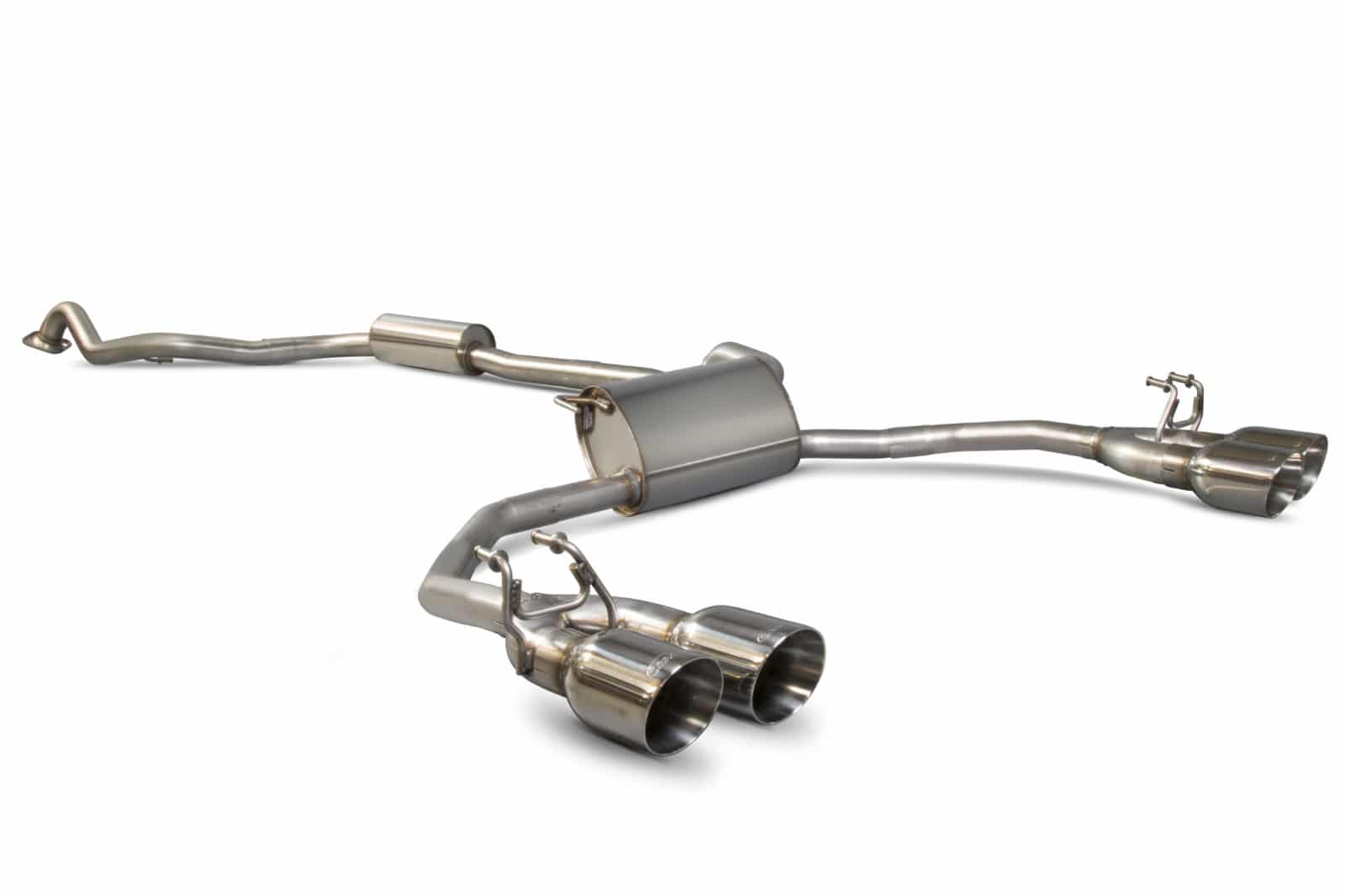 Scorpion Honda Civic Type R FK2 (2015-16) Resonated Cat-Back Exhaust