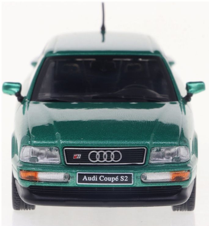 Audi Coupe S2 1994 Green 1:43 Scale Solido Diecast Model