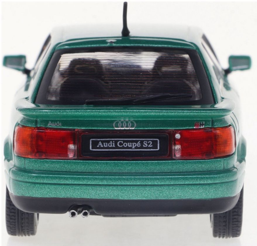 Audi Coupe S2 1994 Green 1:43 Scale Solido Diecast Model