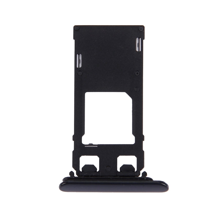 SIM Card Tray + Micro SD Card Tray for Sony Xperia XZ (Single SIM Version), For Xperia XZ Single SIM Black, For XZ Single SIM