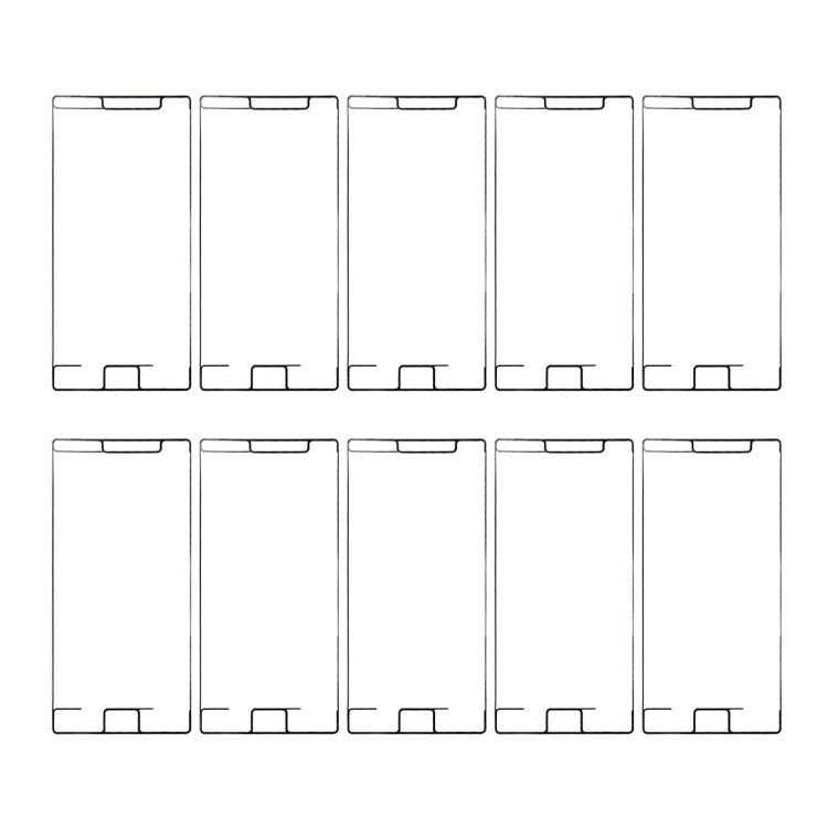 10 PCS for Sony Xperia XZ Premium Front Housing Adhesive, For Sony Xperia XZ Premium