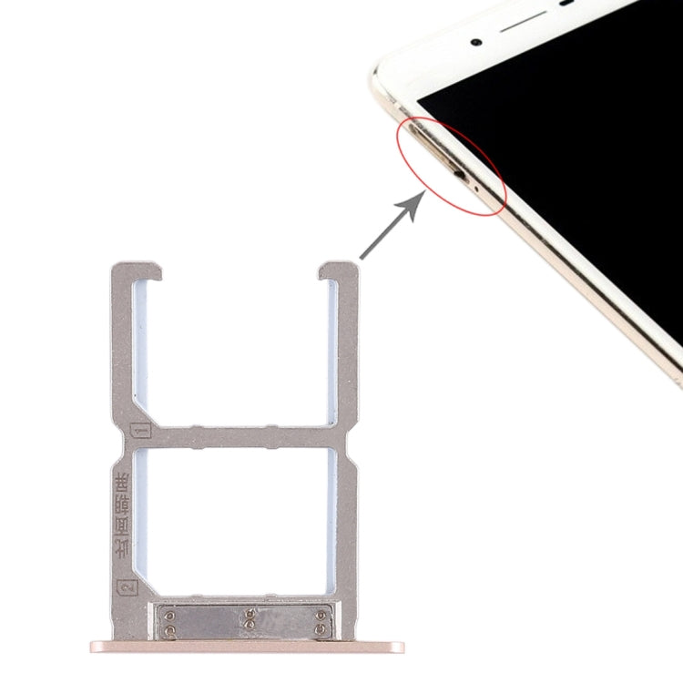 For Vivo X6S 2 x SIM Card Tray, For Vivo X6S