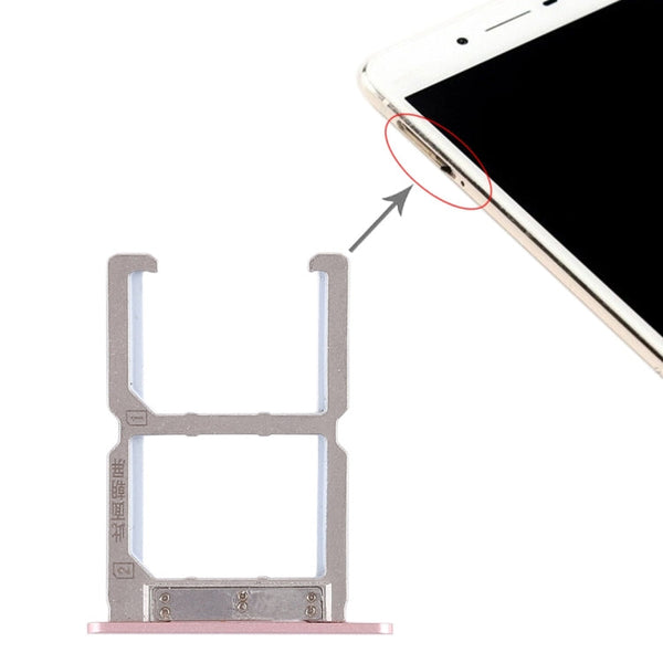 For Vivo X6S 2 x SIM Card Tray, For Vivo X6S