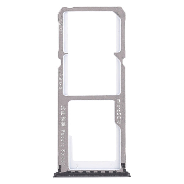 For OPPO A83 2 x SIM Card Tray + Micro SD Card Tray