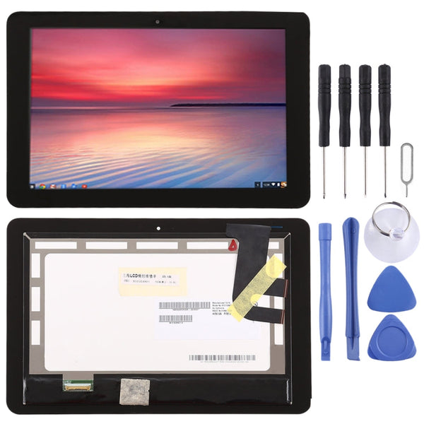 LCD Screen and Digitizer Full Assembly  for ASUS Chromebook Flip C100PA 10 inch, For ASUS Chromebook Flip