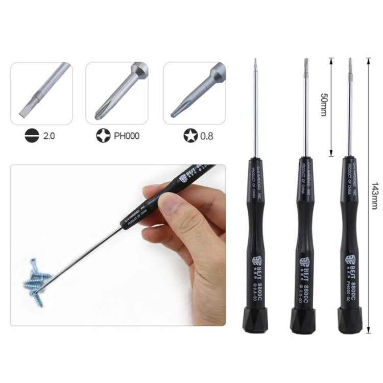 10 in 1 BEST BST-605 Tool Kit Disassemble Opening Tools For iPhone 3 / 4 / 4S / 5, BST-605
