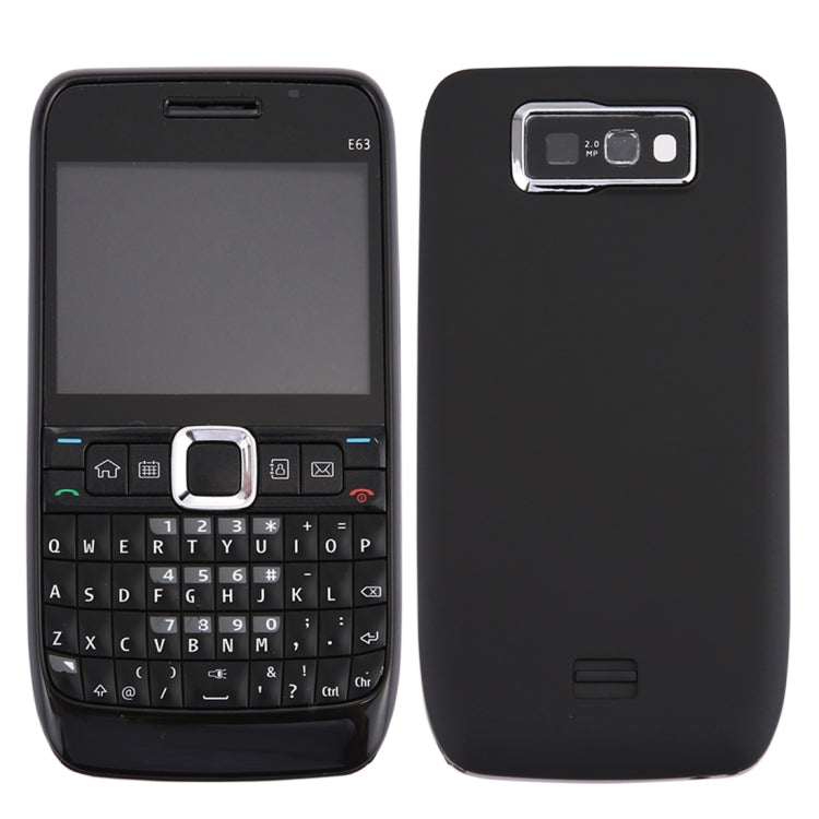 Full Housing Cover (Front Cover + Middle Frame Bezel + Battery Back Cover + Keyboard) for Nokia E63, For Nokia E63
