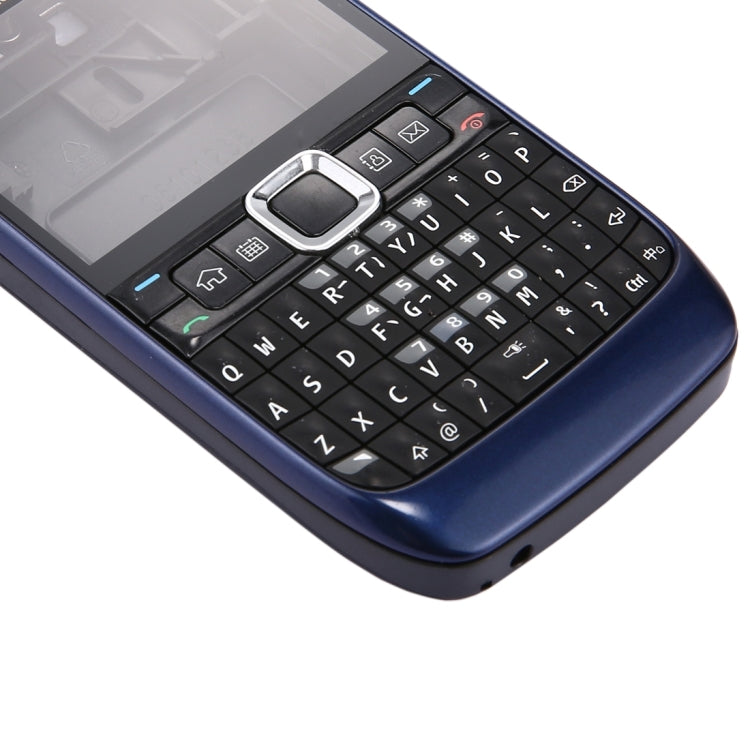 Full Housing Cover (Front Cover + Middle Frame Bezel + Battery Back Cover + Keyboard) for Nokia E63, For Nokia E63