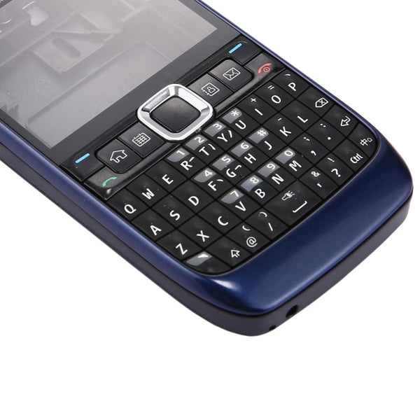 Full Housing Cover (Front Cover + Middle Frame Bezel + Battery Back Cover + Keyboard) for Nokia E63, For Nokia E63