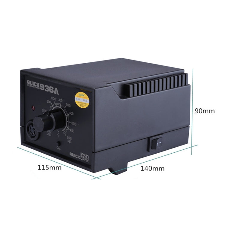 4 in 1 QUICK 936A 220V 60W Soldering Station Constant Temperature Soldering Iron Soldering Tool, AU Plug, QUICK 936A 60W