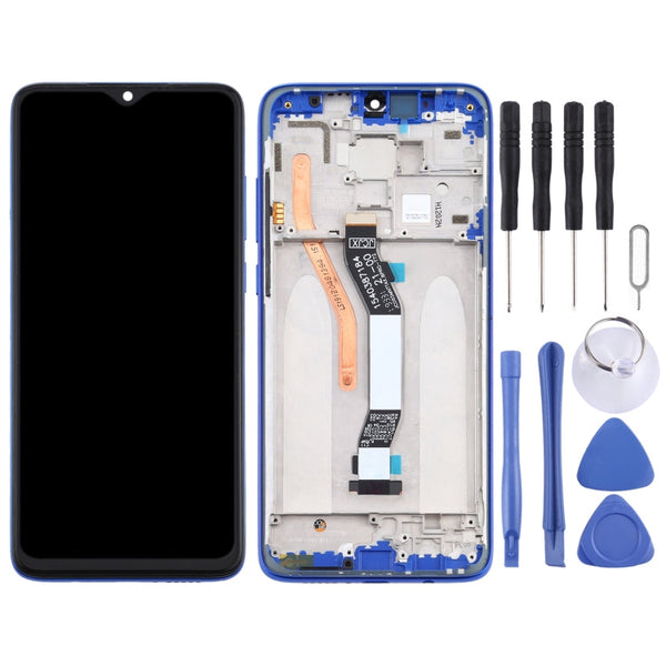LCD Screen and Digitizer Full Assembly with Frame (Double SIM Card Version) for Xiaomi Redmi Note 8 Pro