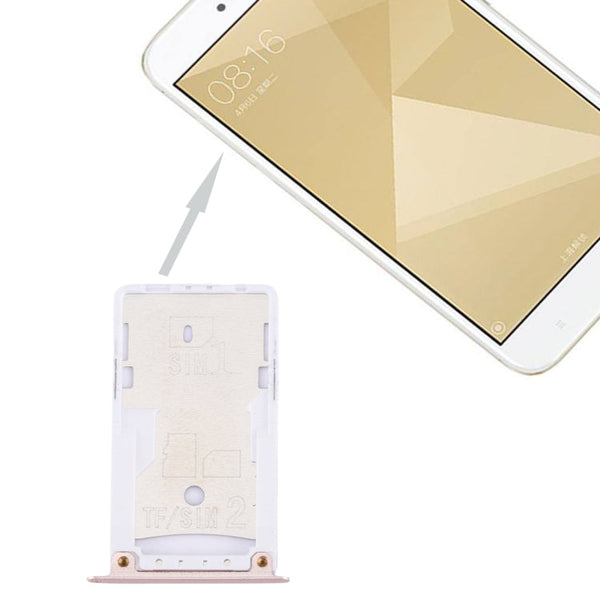 For Xiaomi Redmi 4X SIM & SIM / TF Card Tray