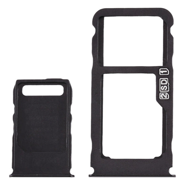 SIM Card Tray + SIM Card Tray + Micro SD Card Tray for Nokia 3.1 Plus