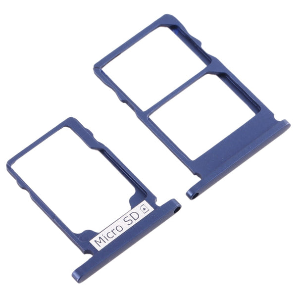 SIM Card Tray + SIM Card Tray + Micro SD Card Tray for Nokia 5.1 TA-1075