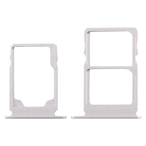 SIM Card Tray + SIM Card Tray + Micro SD Card Tray for Nokia 3.1 TA-1049 TA-1057 TA-1063 TA-1070, For Nokia 3.1