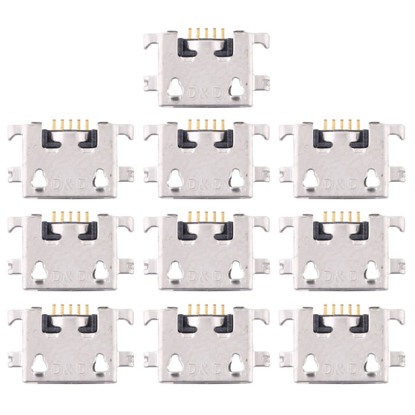 10 PCS Charging Port Connector for Xiaomi Redmi 7 / Redmi 7A, For Redmi 7