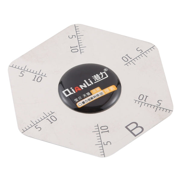 Qianli Hexagram Shape Pry Opening Tool With Scales, Hexagram