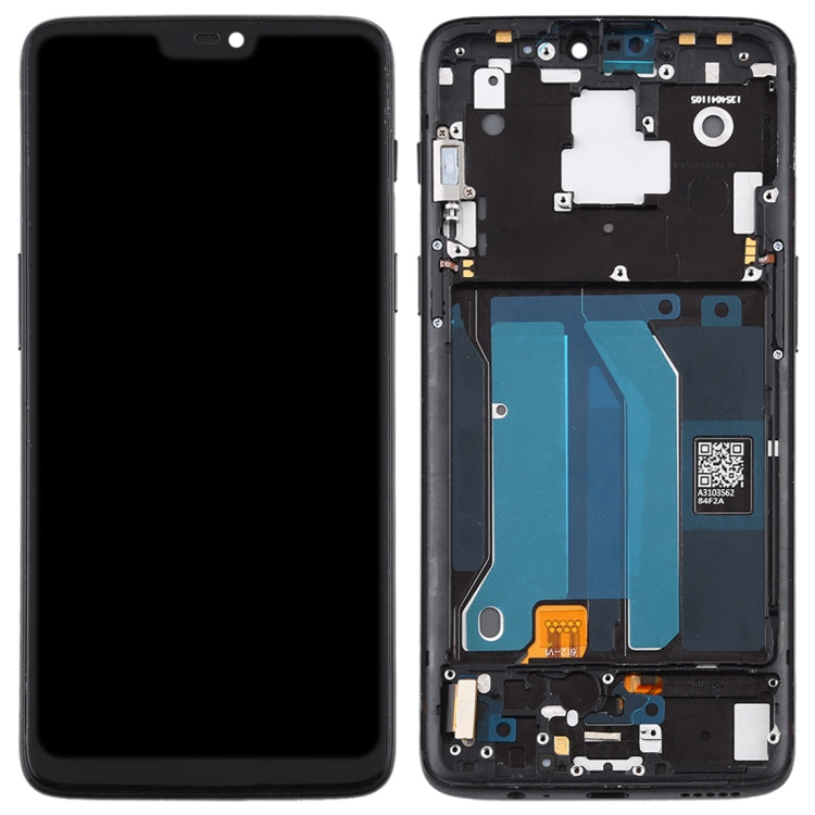 For OnePlus 6 A6000 TFT Material LCD Screen and Digitizer Full Assembly with Frame