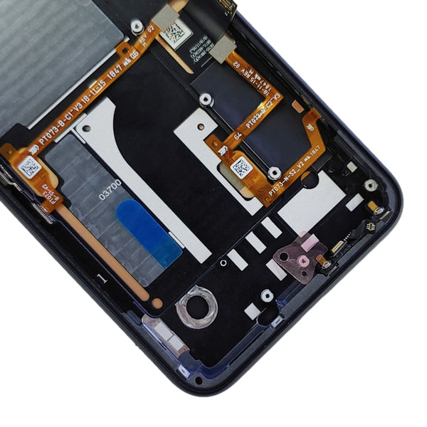 LCD Screen and Digitizer Full Assembly with Frame for Google Pixel 4