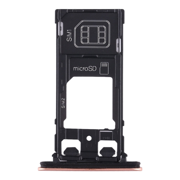 SIM Card Tray + SIM Card Tray + Micro SD Card Tray for Sony Xperia XZ2 Compact