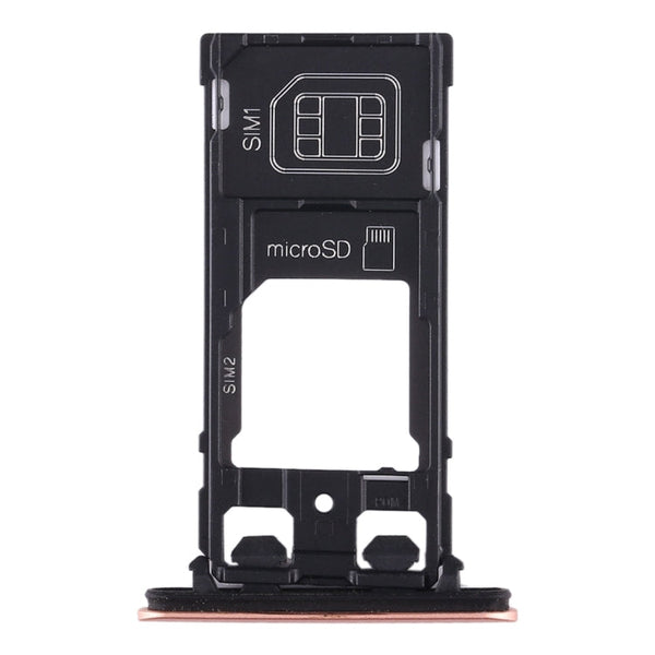 SIM Card Tray + SIM Card Tray + Micro SD Card Tray for Sony Xperia XZ2 Compact